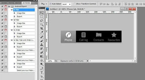 Functionality in UI