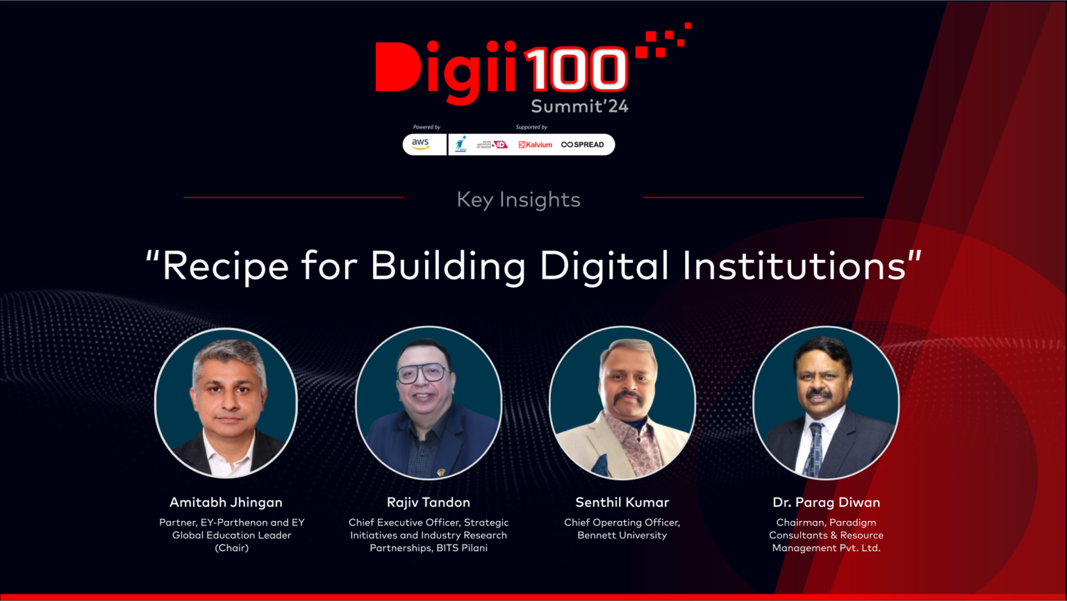 Key Highlights from the Panel Discussion: Recipe for Building Digital Institutions