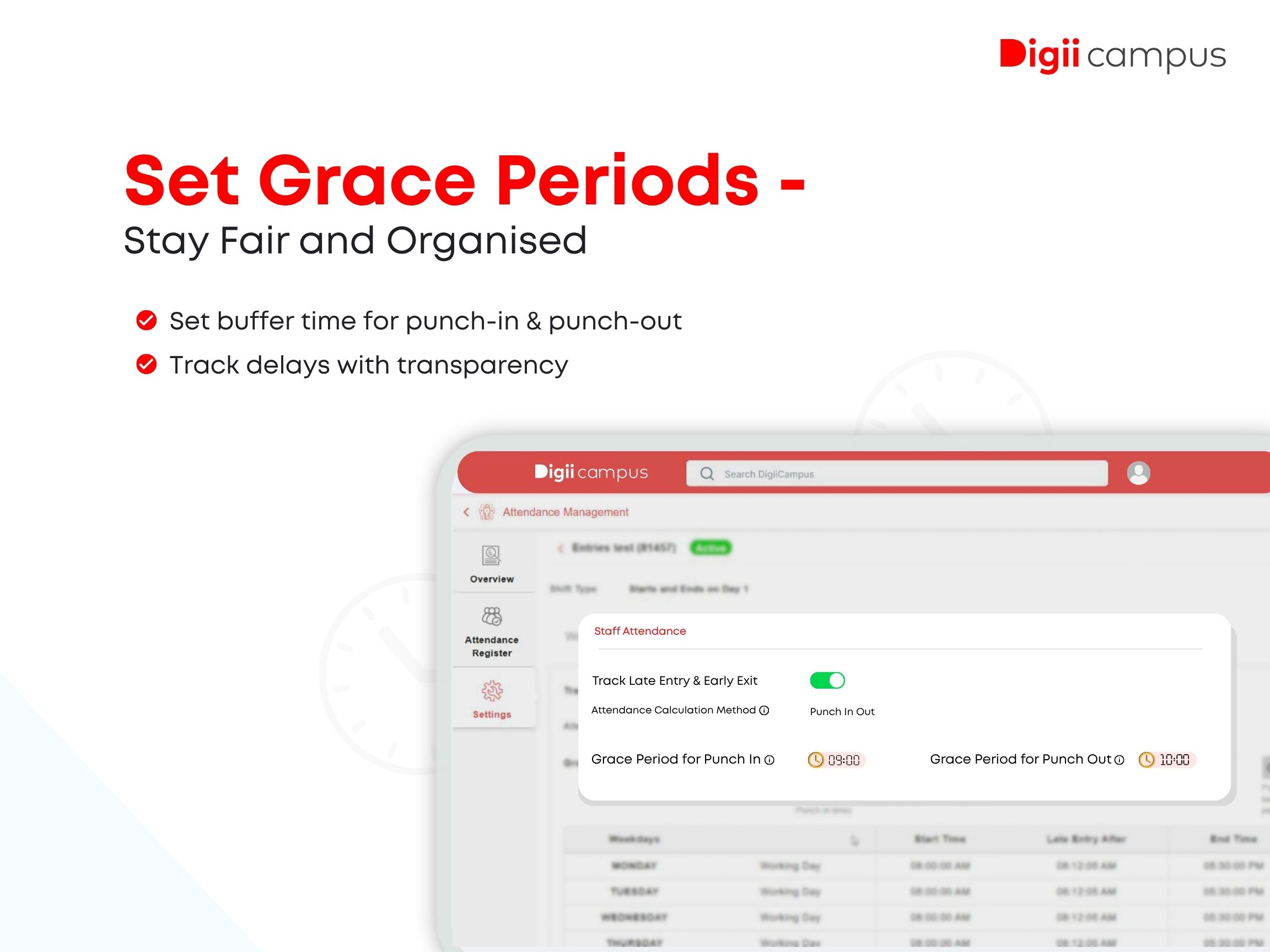 Smarter Staff Attendance: Track Late Entry & Early Exit with Digiicampus